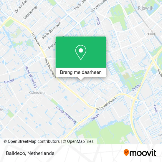 Balldeco kaart