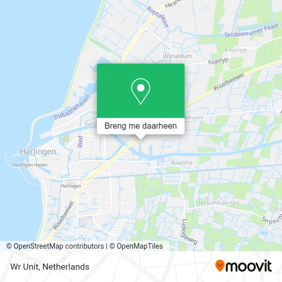 Wr Unit kaart