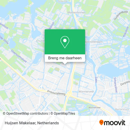 Huijsen Makelaar kaart