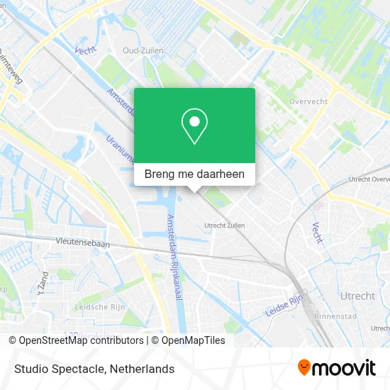 Studio Spectacle kaart