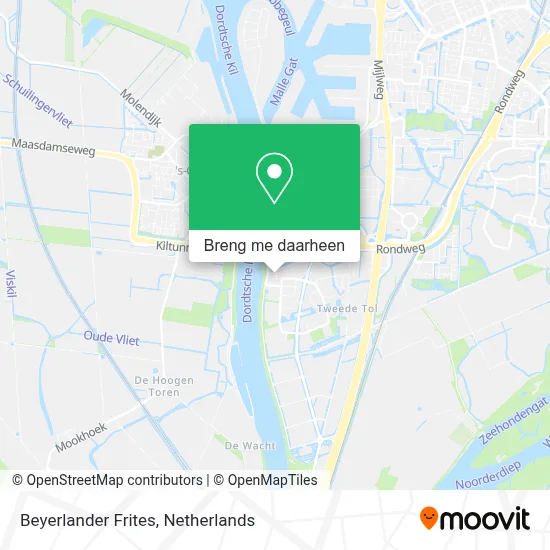 Beyerlander Frites kaart