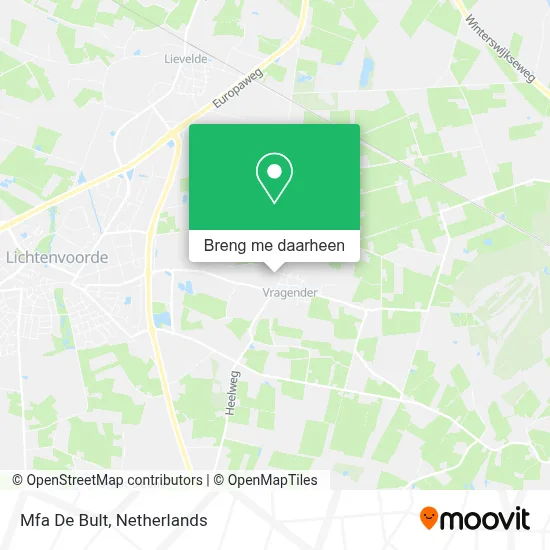 Mfa De Bult kaart