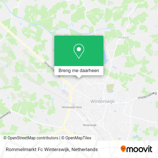 Rommelmarkt Fc Winterswijk kaart