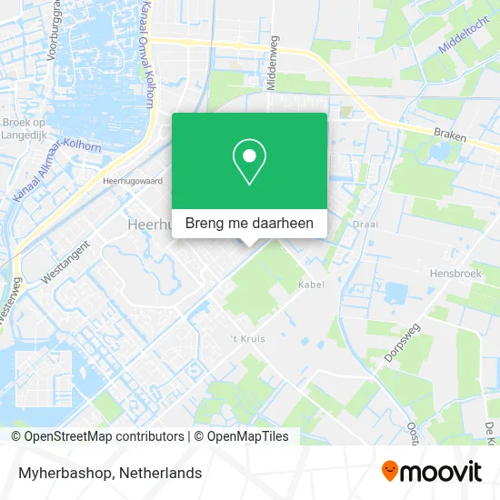 Myherbashop kaart