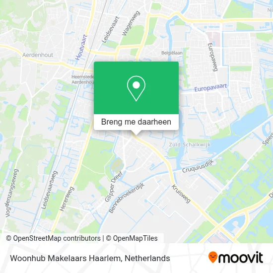 Woonhub Makelaars Haarlem kaart