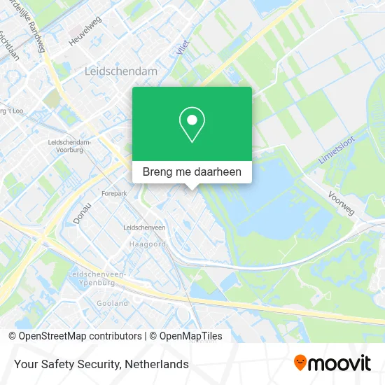Your Safety Security kaart
