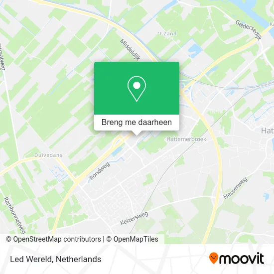 Led Wereld kaart