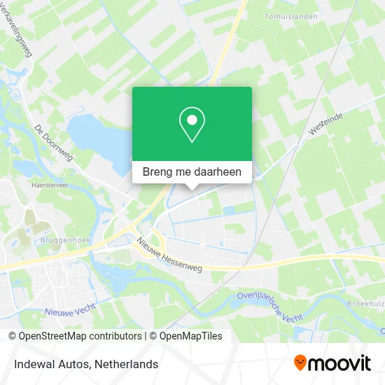 Indewal Autos kaart