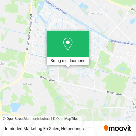 Inminded Marketing En Sales kaart