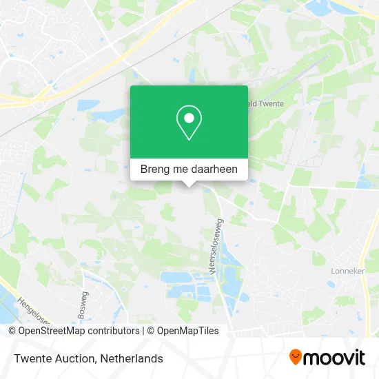 Twente Auction kaart