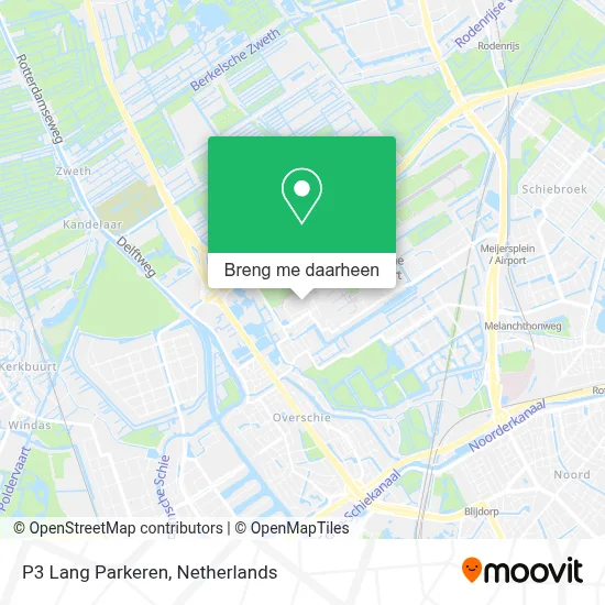 P3 Lang Parkeren kaart