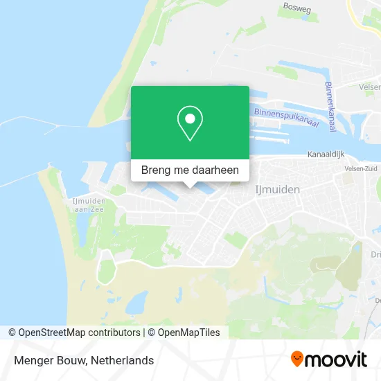 Menger Bouw kaart