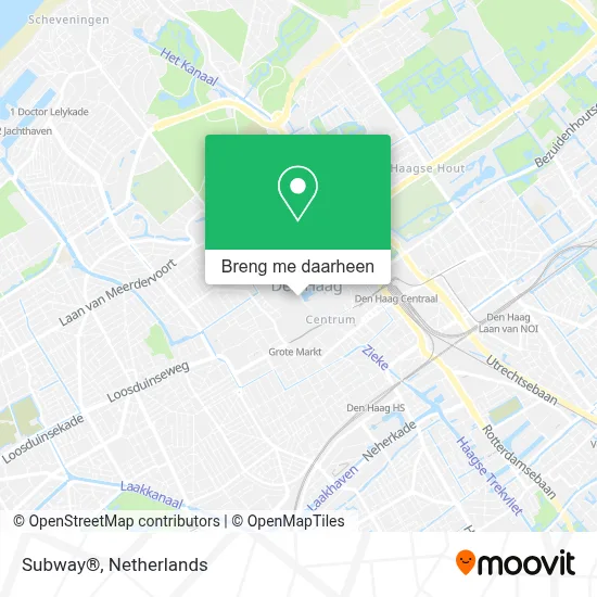 Subway® kaart