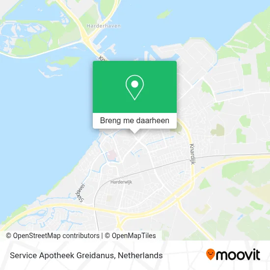 Service Apotheek Greidanus kaart