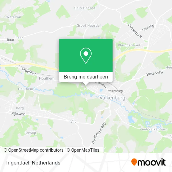 Ingendael kaart