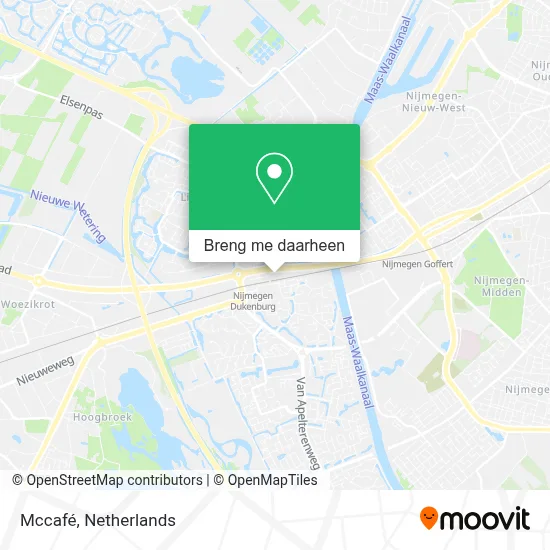 Mccafé kaart