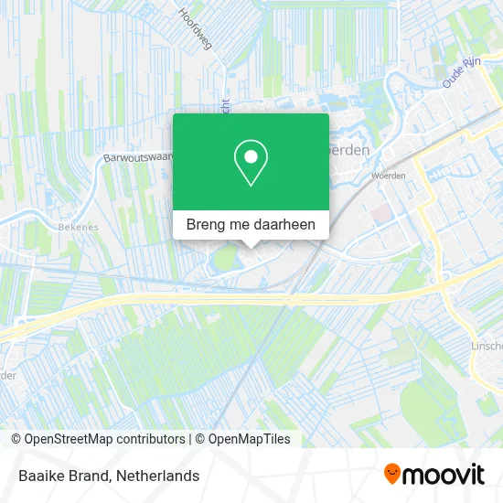 Baaike Brand kaart