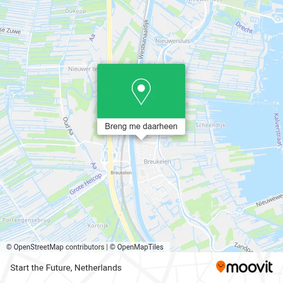Start the Future kaart