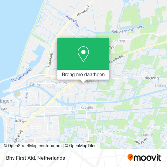 Bhv First Aid kaart