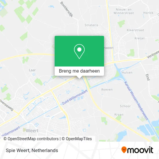 Spie Weert kaart