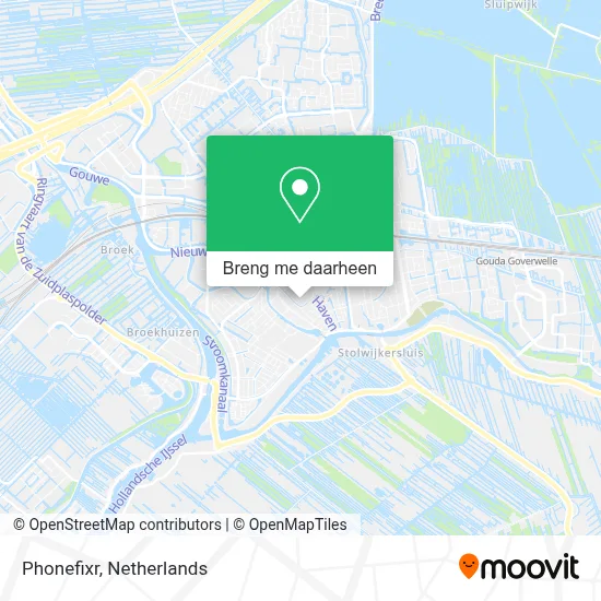 Phonefixr kaart
