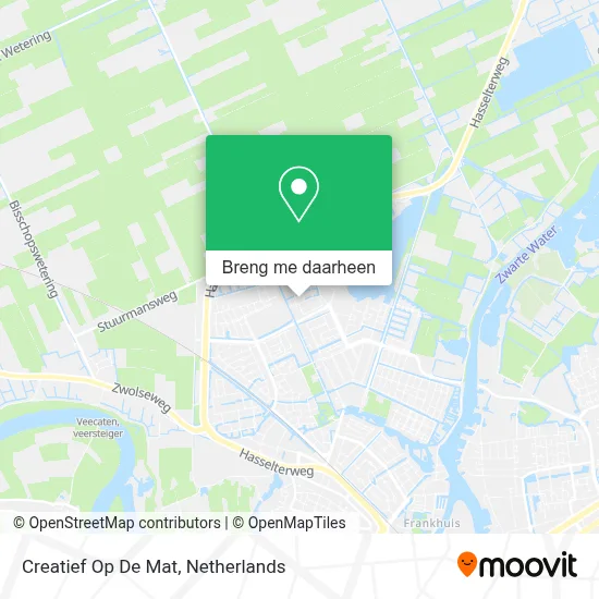 Creatief Op De Mat kaart