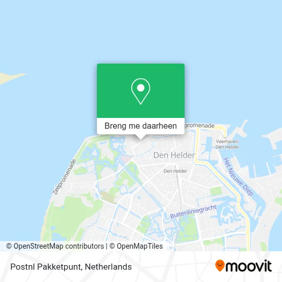 Postnl Pakketpunt kaart