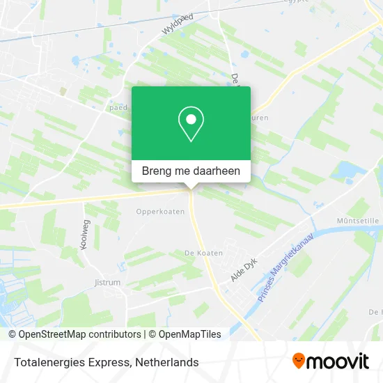 Totalenergies Express kaart