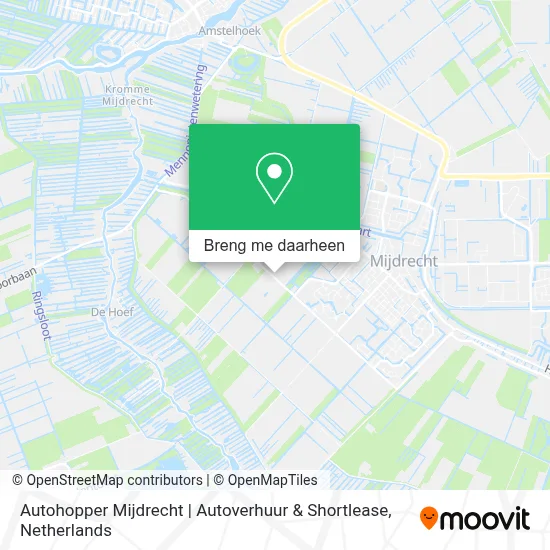 Autohopper Mijdrecht | Autoverhuur & Shortlease kaart