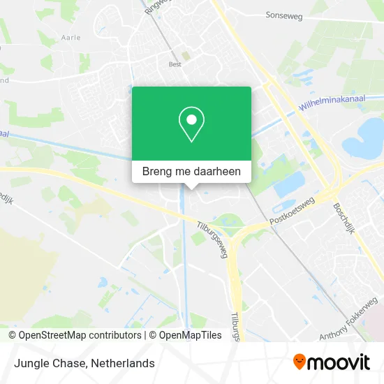 Jungle Chase kaart