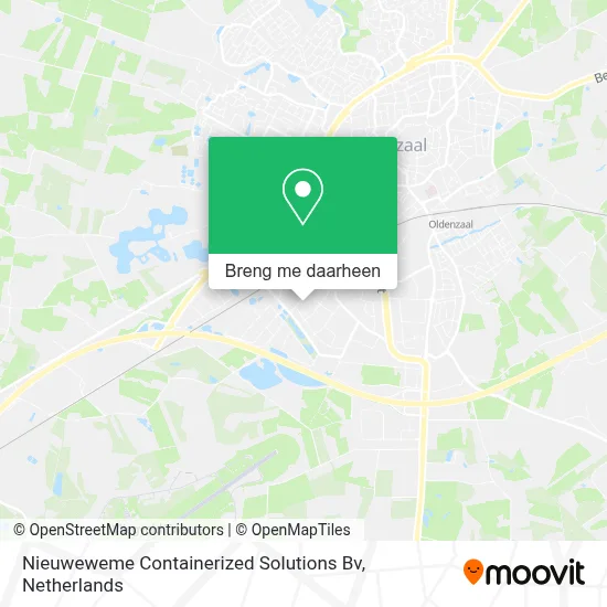 Nieuweweme Containerized Solutions Bv kaart