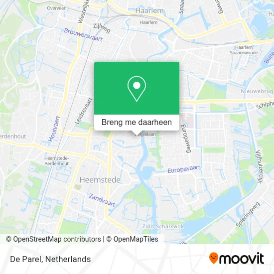 De Parel kaart
