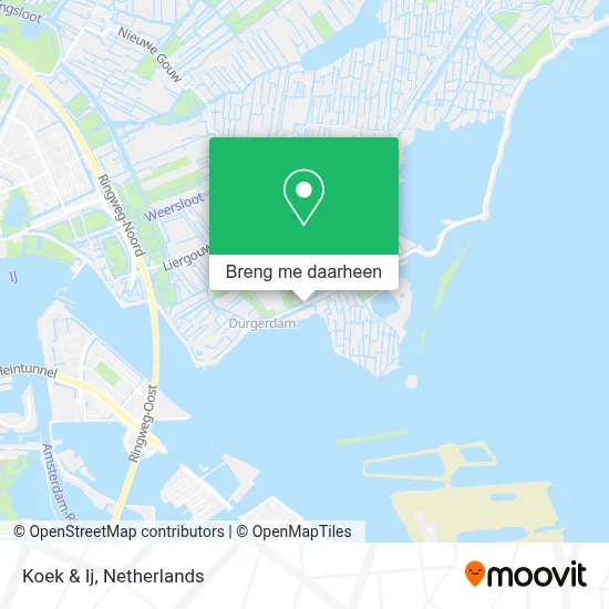 Koek & Ij kaart
