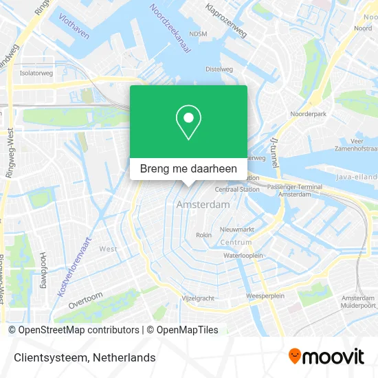Clientsysteem kaart