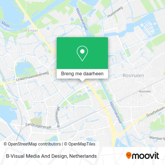 B-Visual Media And Design kaart