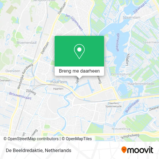 De Beeldredaktie kaart