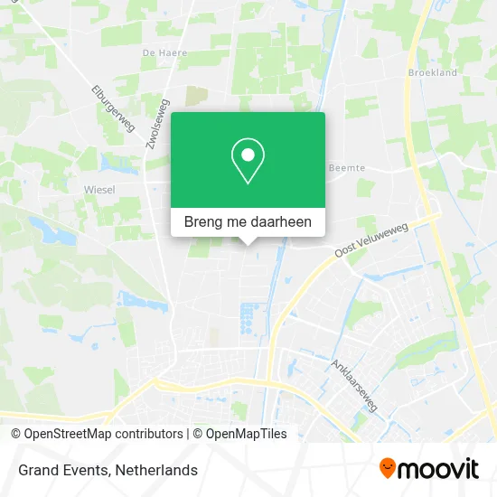 Grand Events kaart