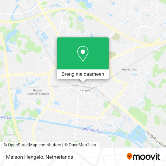 Maison Hengelo kaart