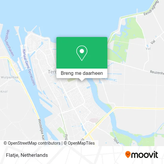 Flatje kaart