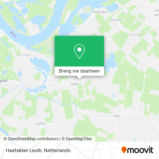 Haafakker Leuth kaart