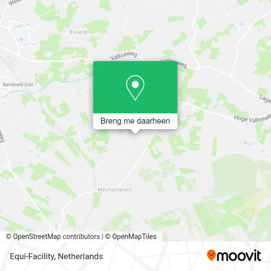 Equi-Facility kaart