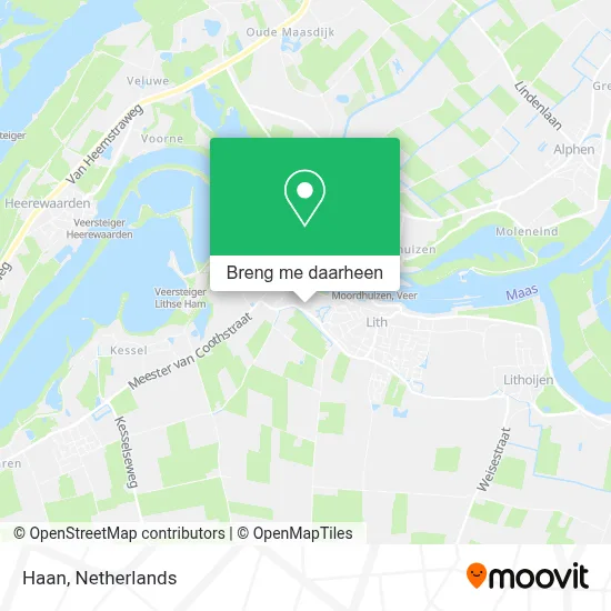 Haan kaart