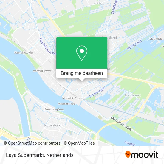 Laya Supermarkt kaart