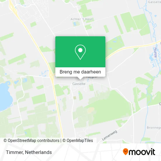 Timmer kaart
