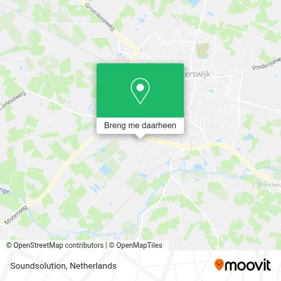 Soundsolution kaart