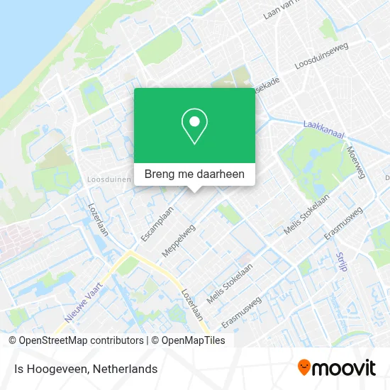 Is Hoogeveen kaart