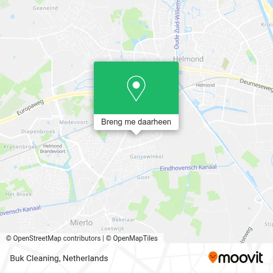 Buk Cleaning kaart