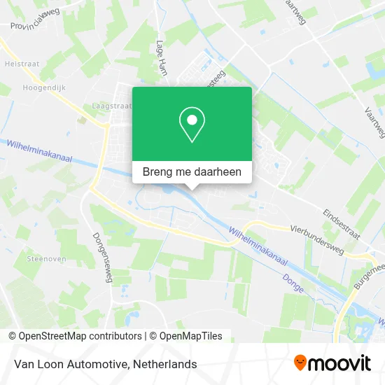 Van Loon Automotive kaart