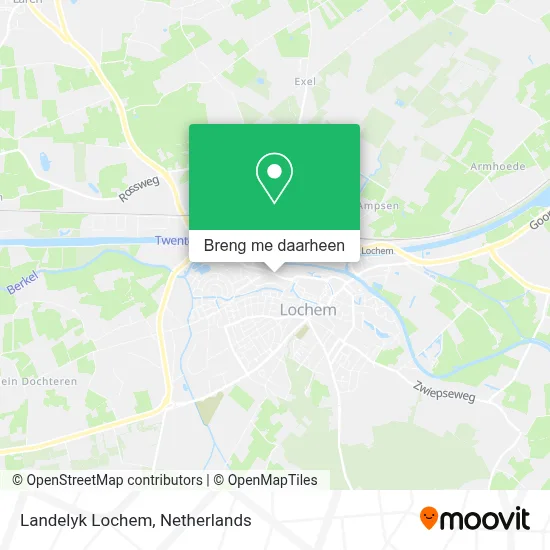 Landelyk Lochem kaart