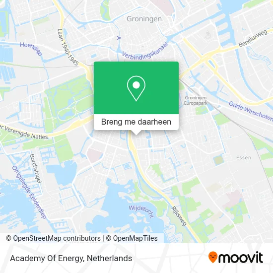 Academy Of Energy kaart